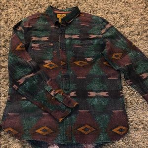 Vintage Style Button Shirt